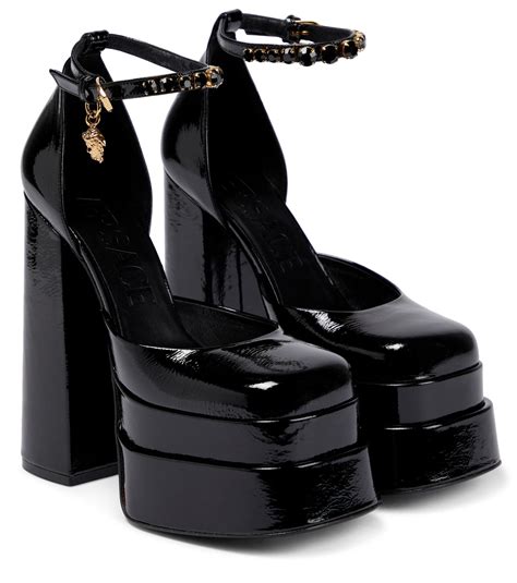 medusa versace heels|Versace Medusa aevitas heels.